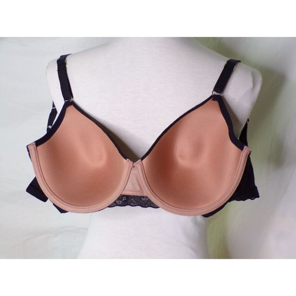 NATORI Bliss Allure Underwire Lace T-Shirt Bra Black 32D #721303 NEW - Picture 10 of 10